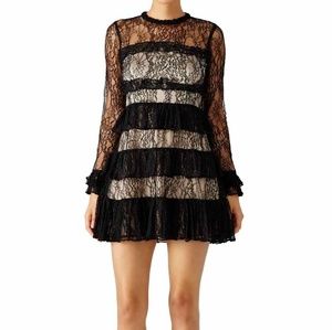 Alexis Black Sally Lace Dress